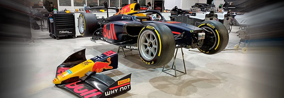 Carwrap Red Bull F2
